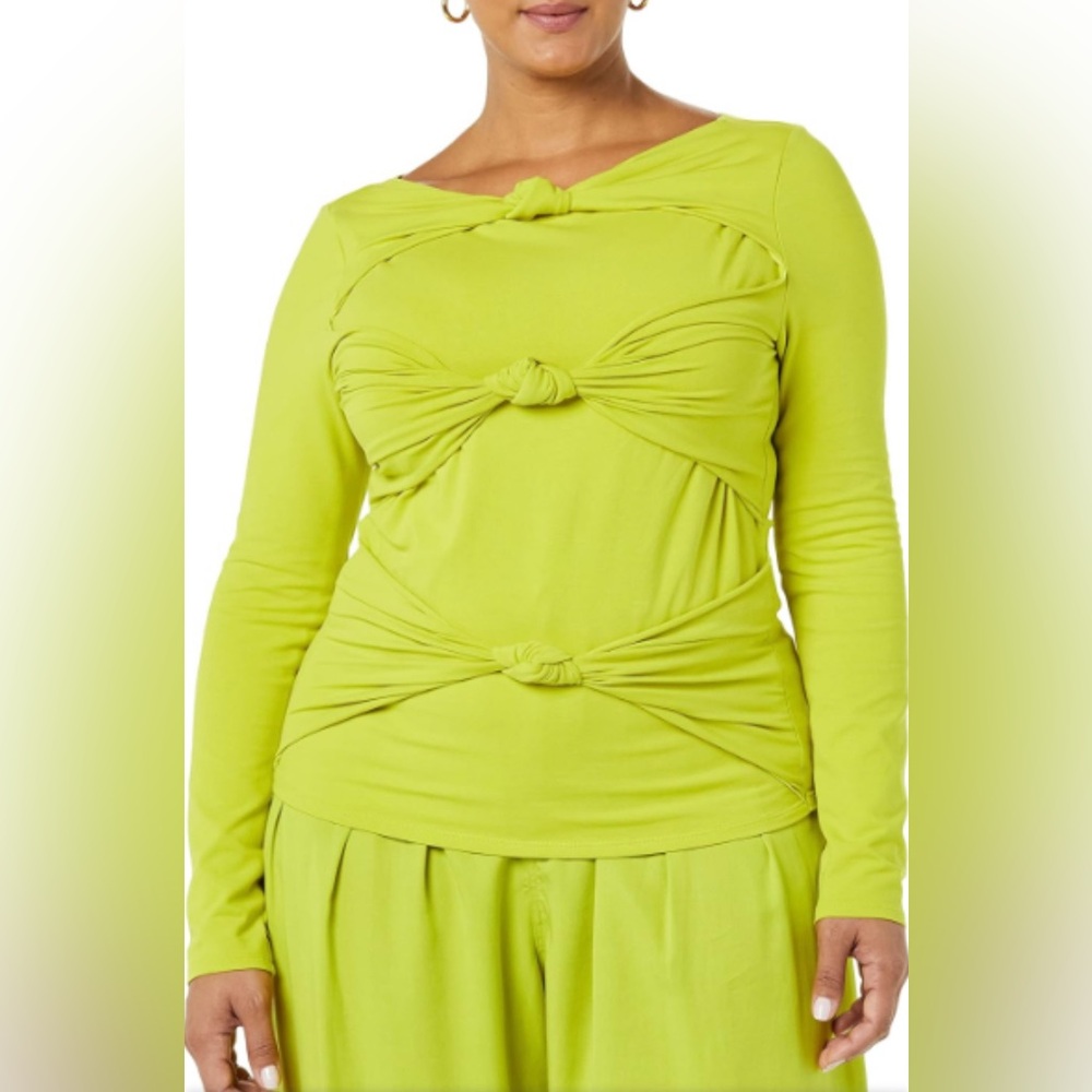 TEREA Women's Primrose Knotted Front Top